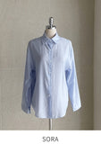[Plan] Ollen Summer Linen Collar Shirt