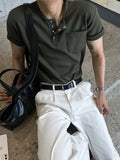 COSY Made Short Sleeve Ver Single Short Sleeve Knit Tee