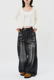 Shadow Back Pocket Maxi Denim