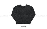 (WOOL) BLUSH V-NECK KNIT
