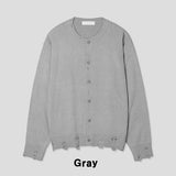 Forte Damage Crop Cardigan