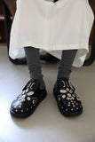 Della ribbed knee socks