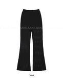 SIDE BUTTON SHEER PANTS