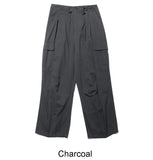 Elof Balloon Pintuck Cargo Pants