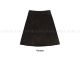 VELVET SHINE MIDI SKIRT
