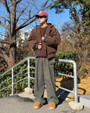 May Cargo Wide Corduroy Pants