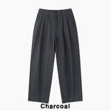 Summer Cooling Linen Half Banding Slacks