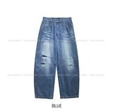 Bolide Washed Baggy Denim Pants