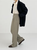 Lau High Waist Wide Slacks