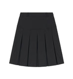 [mnem] loop pleated midi skirt