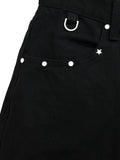 Studded Cotton Pants