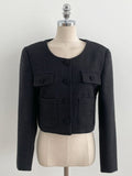 Eve Tweed Crop Jacket