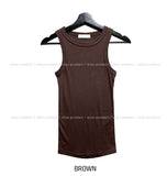 [U-BASIC] Hen Basic Ribbed Sleeveless