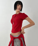 [SET] WAIST LAYERED TEE