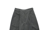 PINSTRIPE STRAP SLACKS