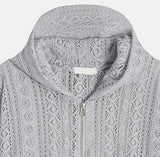 People See-through Hood Zip-up