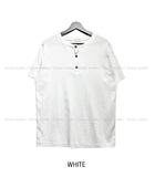Becue Chrome Henry Neck Short Sleeve T-Shirt