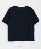 [BAONHAUS] Henkit Size Cotton Round Short Sleeve Tee