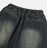 Moshu Trackline String Denim Pants