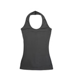 Blend Waffle Layered Halter Sweatshirt