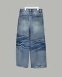 Washed Domingo denim pants