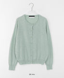 Muni Cashmere Round Knit Cardigan