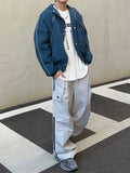 Track line cargo banding pants