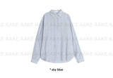 LINEN OVER SLUB SHIRT
