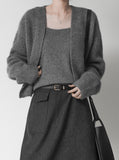 [Premium] Leah Raccoon Sleeveless & Bolero Setup Sleeveless