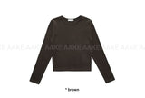 (Lining brushed) WARM BASIC LONG SLEEVE