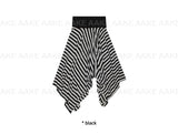 SWAY STRIPE UNBAL SKIRT