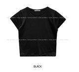 [U-BASIC] Our Cap Sleeve Crop Short Sleeve