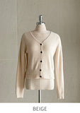 [10% wool] Baon Boucle Semi Turtleneck Knit Cardigan Set