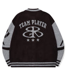 [2-WAY] Varsity Snap Cardigan