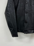 Vegan Leather Crop Jacket