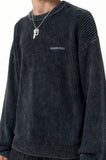 MOIRE WASHED KNIT