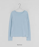 [BAONHAUS] Seden Modal Layered Round T-shirt