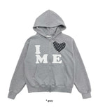 L♡VE ME HOOD ZIP-UP