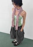 CRINKLE SKINNY SCARF