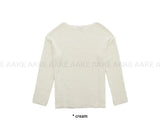 LOOSE BOUCLE DAMAGE KNIT