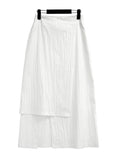Tsol Unbalanced Wrap Skirt