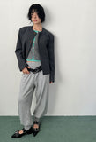 LINEN STRIPE JACKET