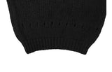 Pogo Openwork Loose Fit One-Shoulder Boat Neck Knit