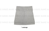 DOUBLE LAYERED MIDI SKIRT