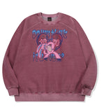 Mad Hoppi Raglan Pigment Sweatshirt