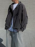 Protrusion Pocket Hood Windbreaker