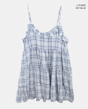 Ara Frill Check Sleeveless One Piece
