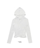 SLIM WRAP HOOD TOP