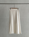 Diane Banding Flared Long Skirt