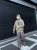 Suede Balloon Pants